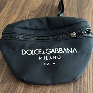 Dolce & Gabbana Black Belt Bag